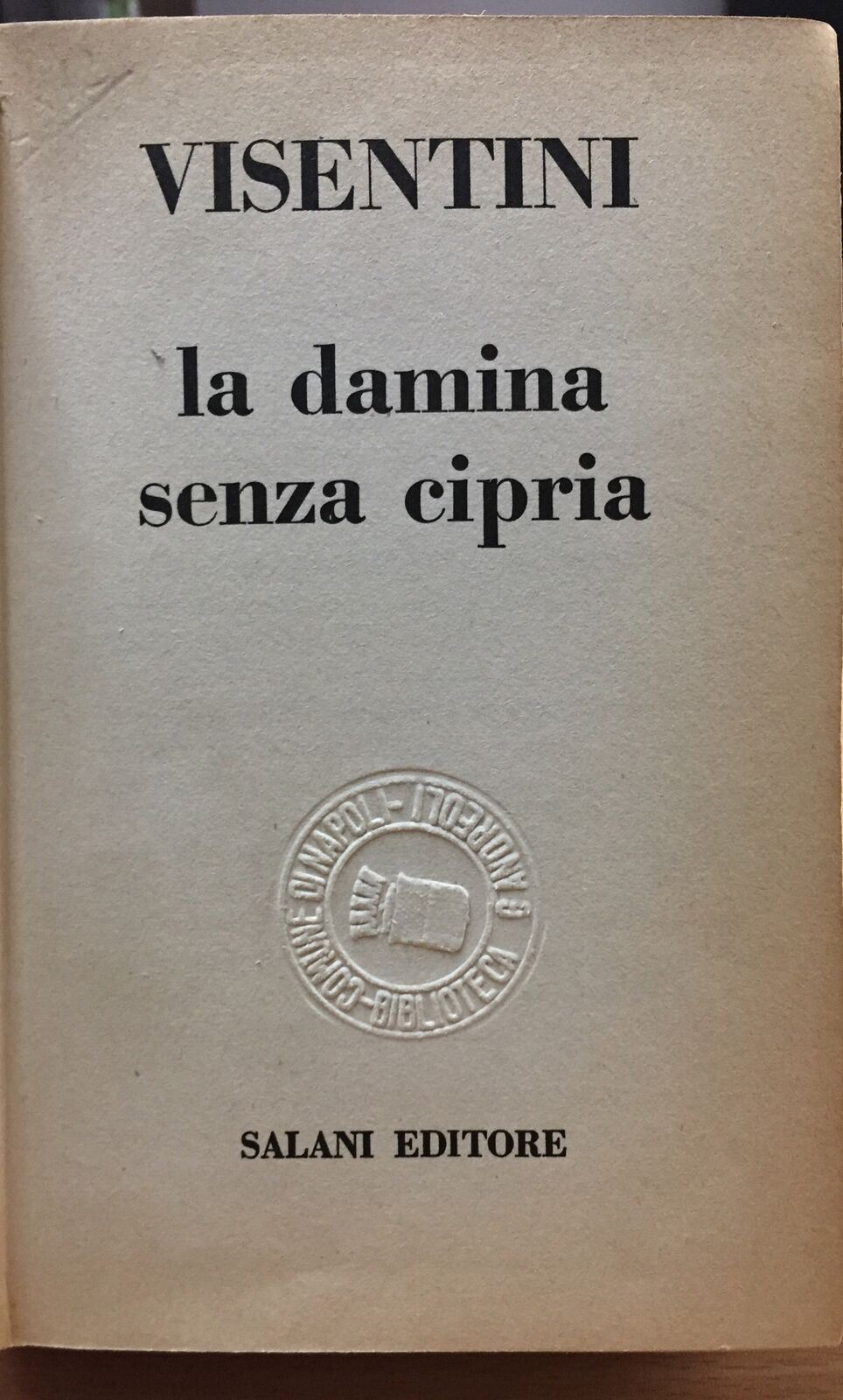 LA DAMINA SENZA CIPRIA VISENTINI AC264