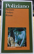 Carica l&#39;immagine nel visualizzatore di Gallery, STANZE ORFEO RIME POLIZIANO AC320
