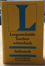 Carica l&#39;immagine nel visualizzatore di Gallery, LANGENSCHEIDTS TASCHENWÖRTERCUCH ITALIENISCH AC327
