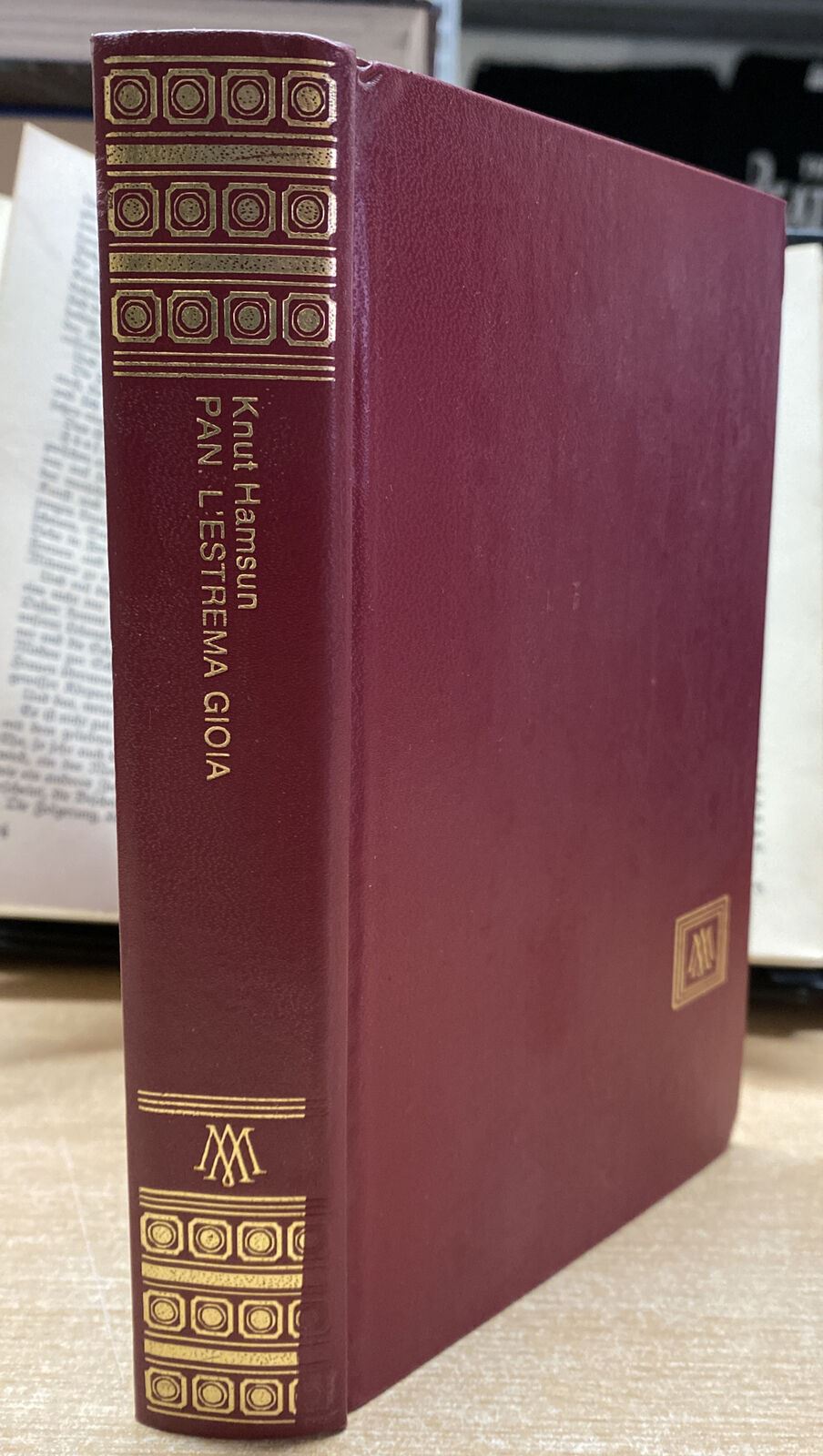 PAN L’ESTREMA GIOIA K. HAMSUN I LIBRI DEL PAVONE BB407