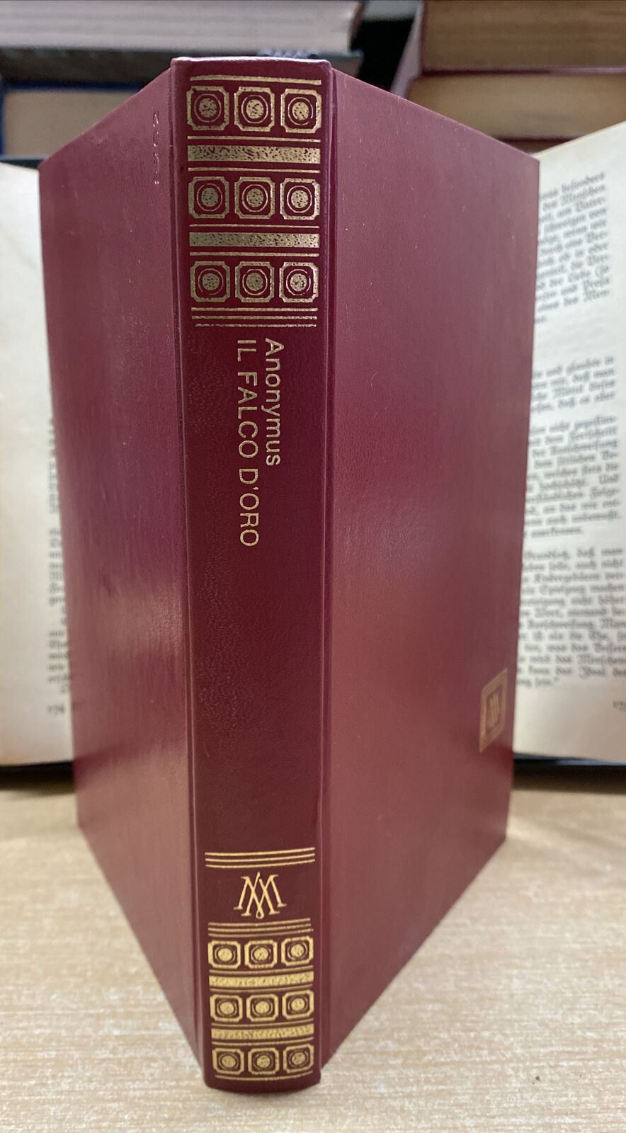 IL FALCO D’ORO ANONYMUS  I LIBRI DEL PAVONE BB415