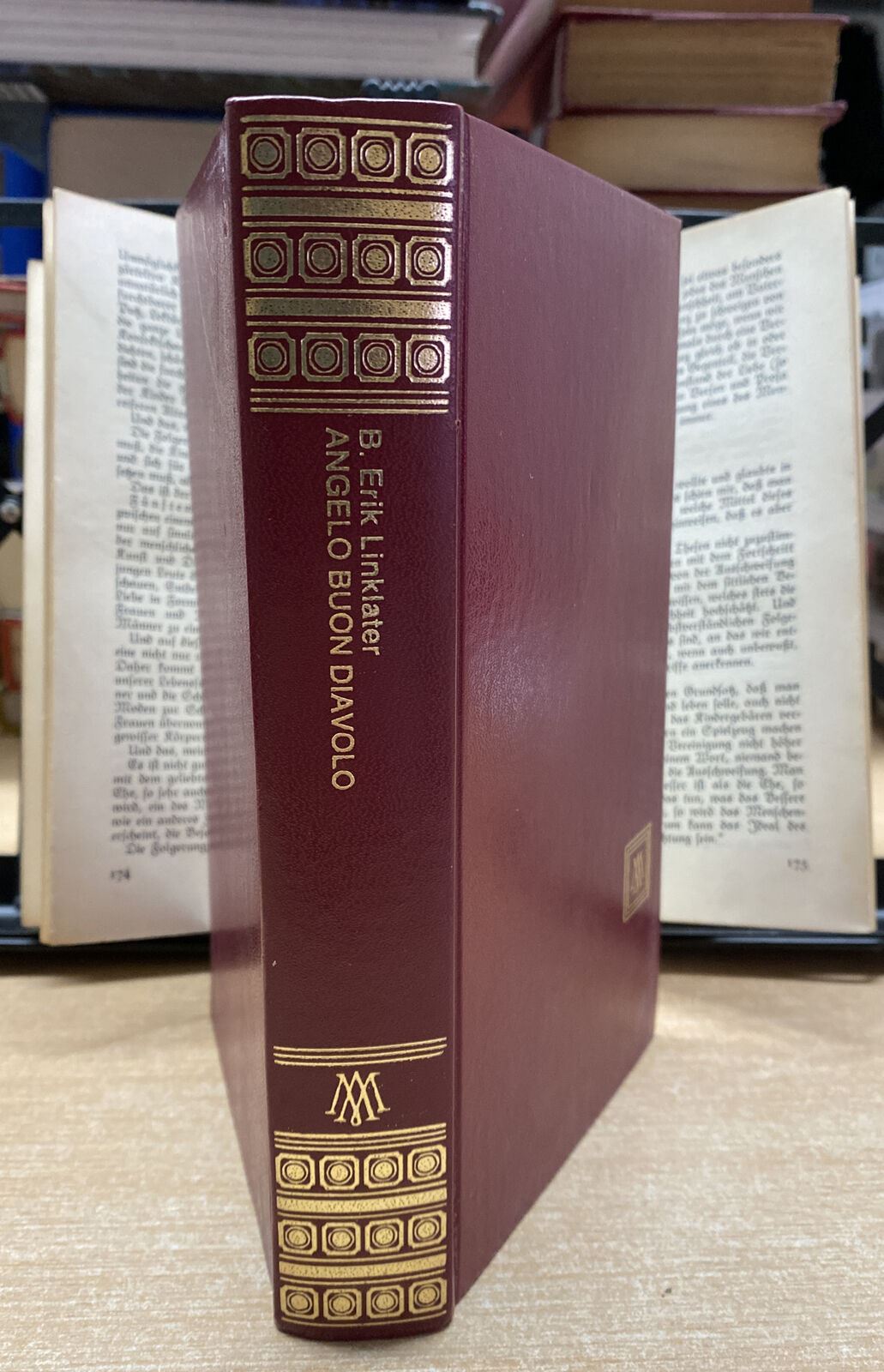 ANGELO BUON DIAVOLO B. ERIK LINKLATER I LIBRI DEL PAVONE BB417