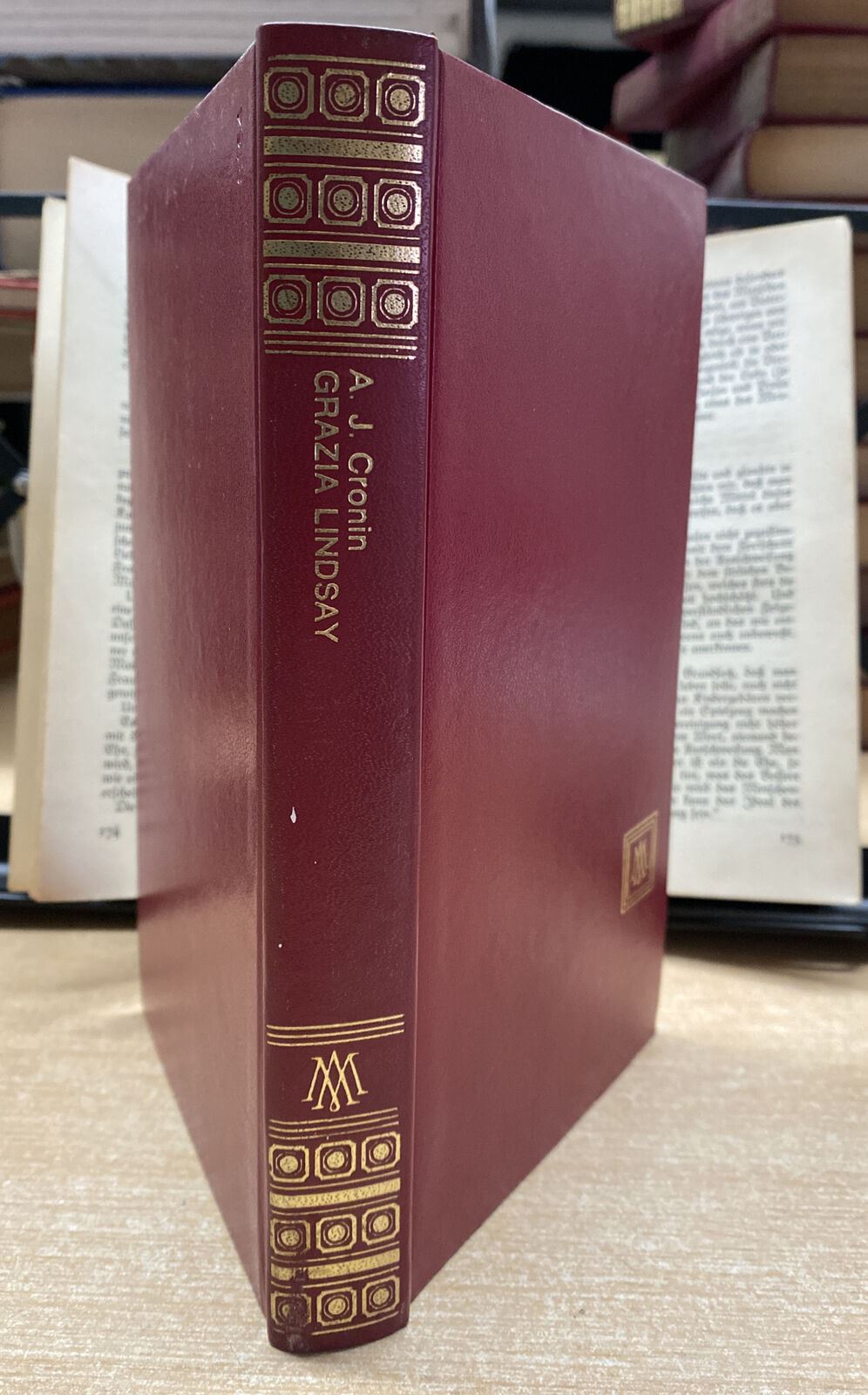 GRAZIA LINDSAY A. J. CRONIN I LIBRI DEL PAVONE BB429