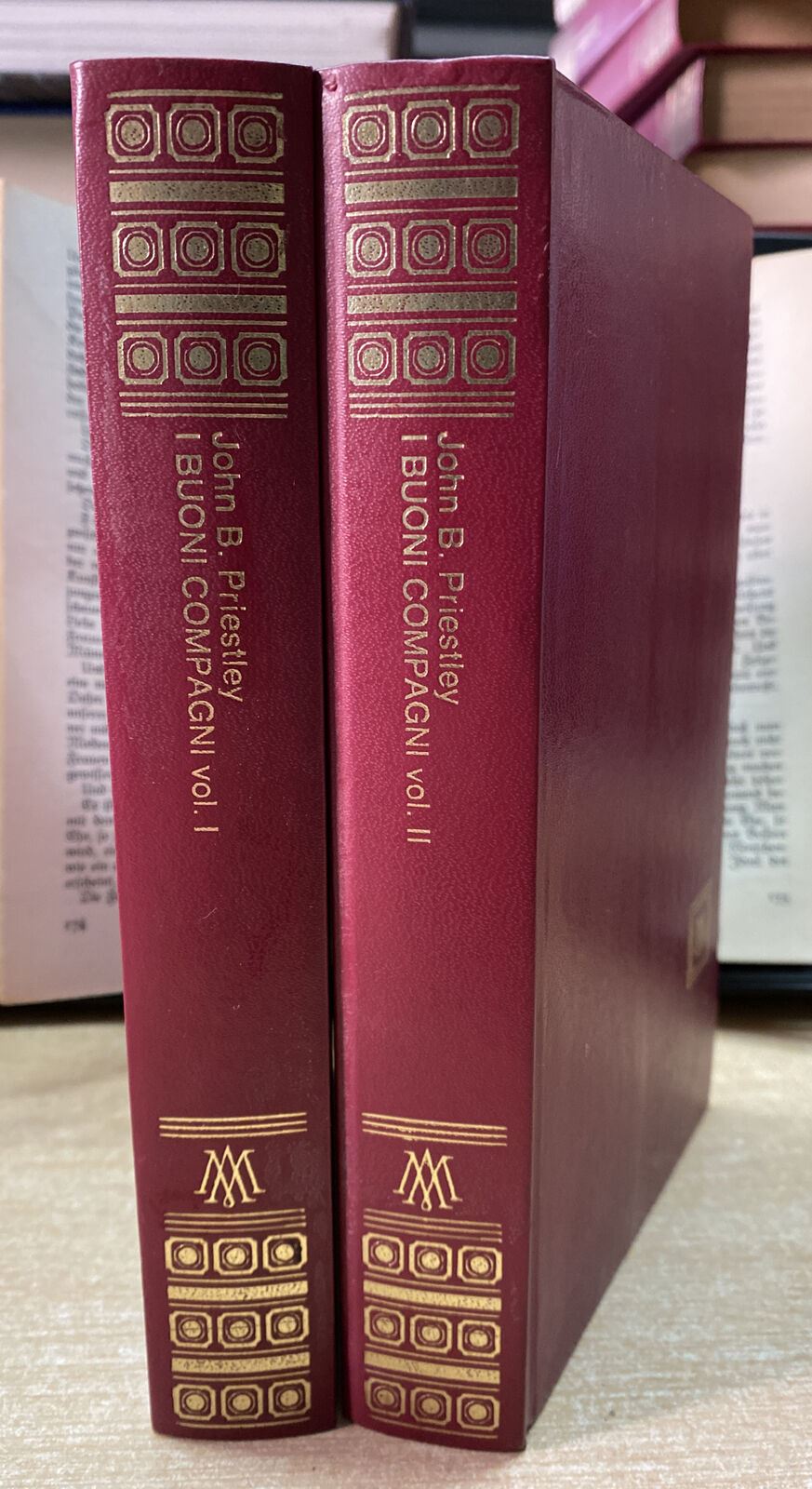 I BUONI COMPAGNI J. B. PRLESTLEY 2 VOLL. I LIBRI DEL PAVONE BB449