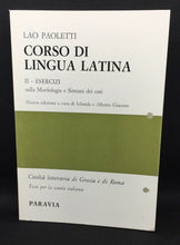 Carica l&#39;immagine nel visualizzatore di Gallery, CORSO DI LINGUA LATINA Volume Secondo  LAO PAOLETTI AC397
