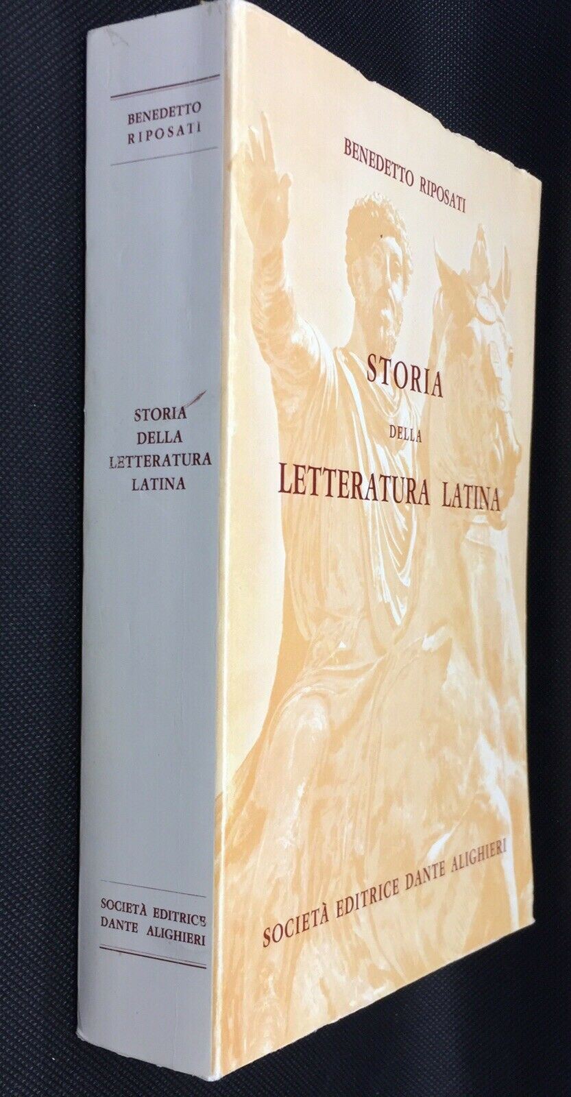 STORIA DELLA LETTERATURA LATINA BENEDETTO RIPOSATI AC398