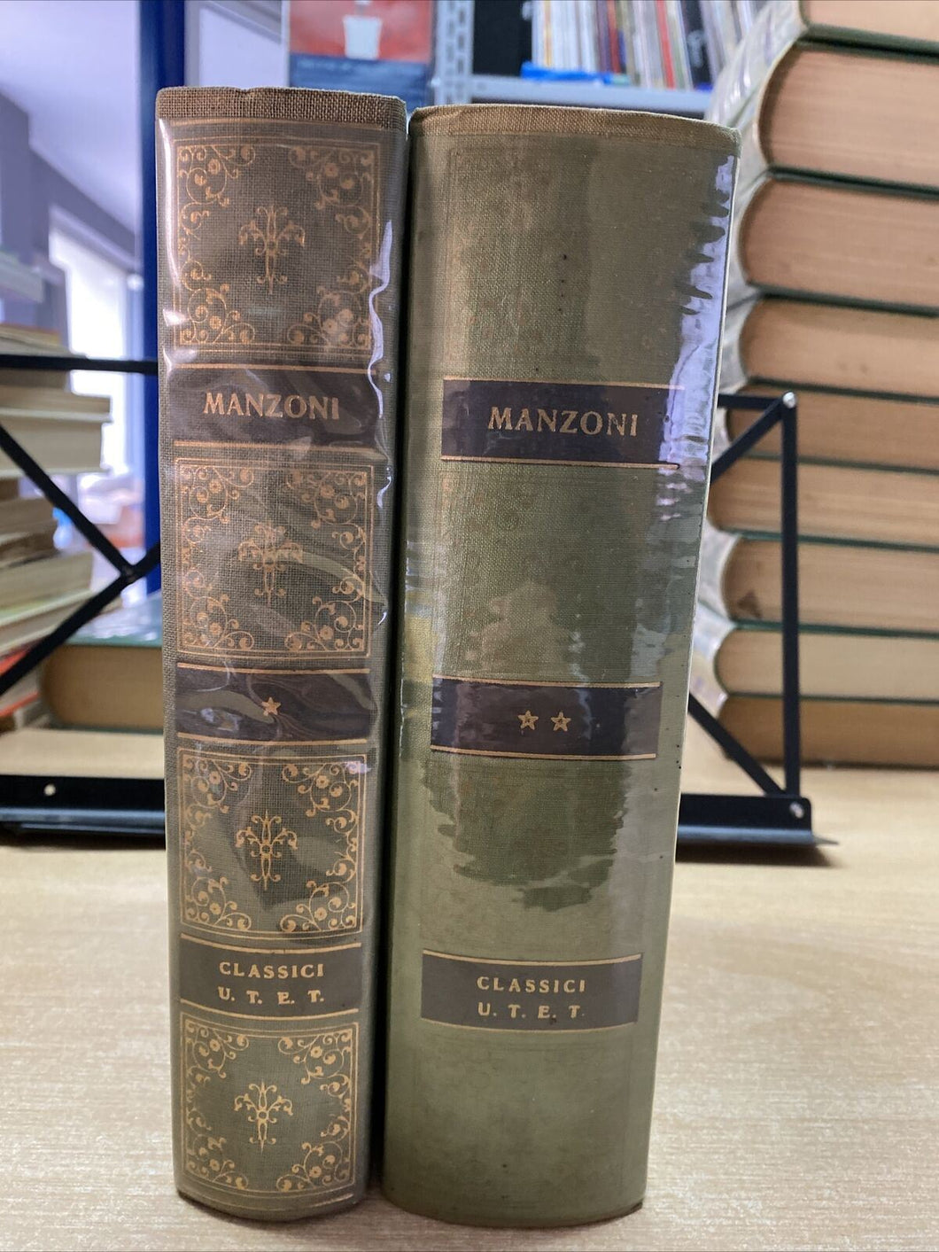 LIRICHE E TRAGEDIE A. MANZONI 2 VOLL. UTET CLASSICI BE17