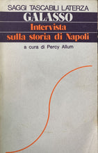 Carica l&#39;immagine nel visualizzatore di Gallery, GALASSO INTERVISTA SULLA STORIA DI NAPOLI  BE115
