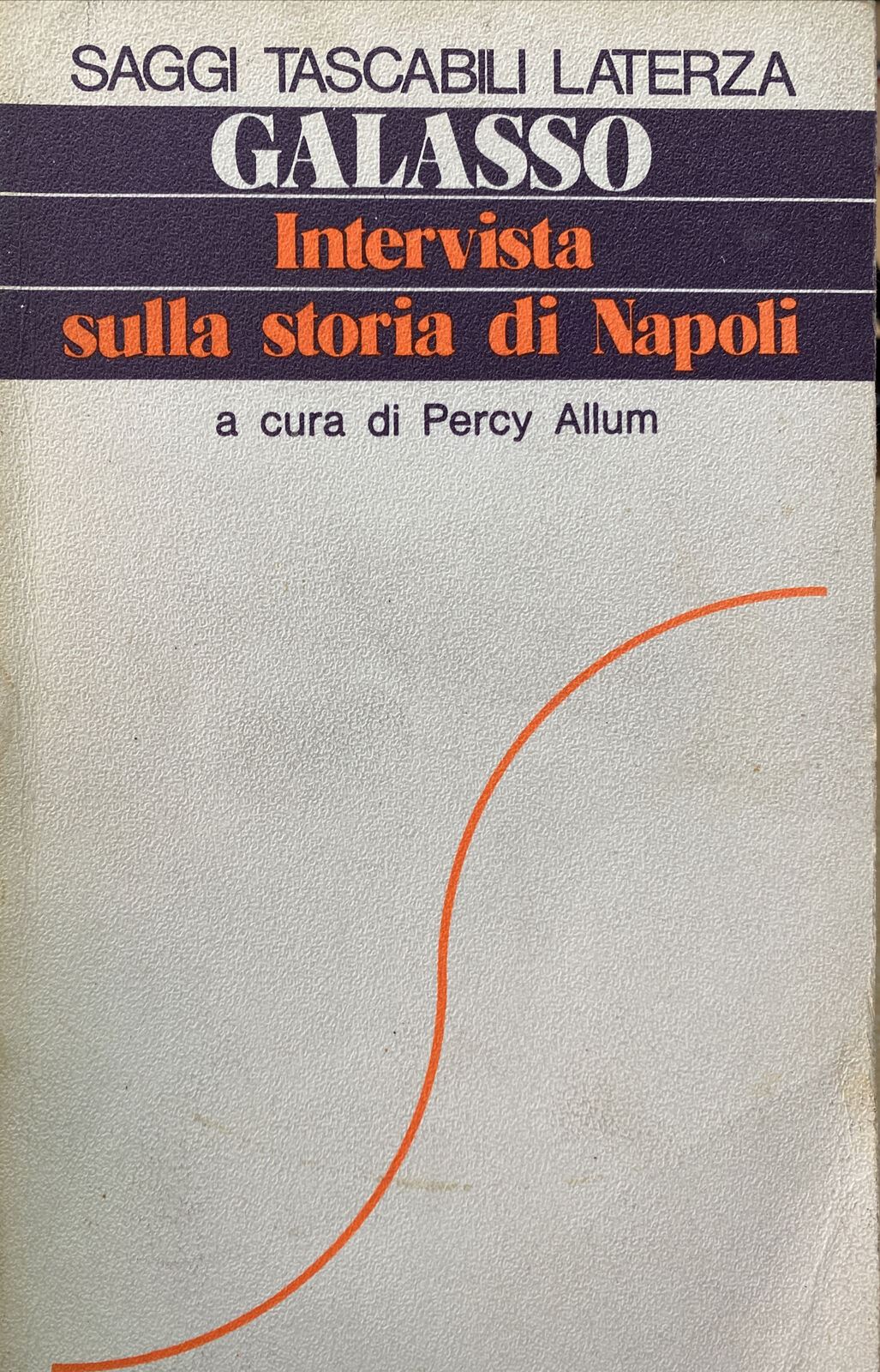 GALASSO INTERVISTA SULLA STORIA DI NAPOLI  BE115