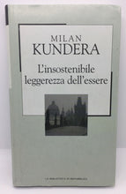Carica l&#39;immagine nel visualizzatore di Gallery, L’INSOSTENIBILE LEGGEREZZA DELL’ESSERE MILAN KUNDERA AC599
