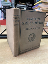 Carica l&#39;immagine nel visualizzatore di Gallery, FAVORITE GREEK MYTHS L. S. HYDE BE126
