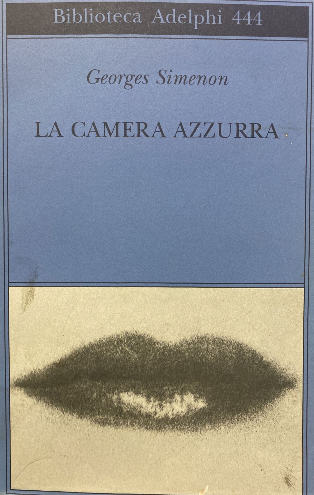 LA CAMERA AZZURRA  G. SIMENON ADELPHI P613