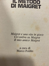 Carica l&#39;immagine nel visualizzatore di Gallery, IL METODO DI MAIGRET G. SIMENON P617
