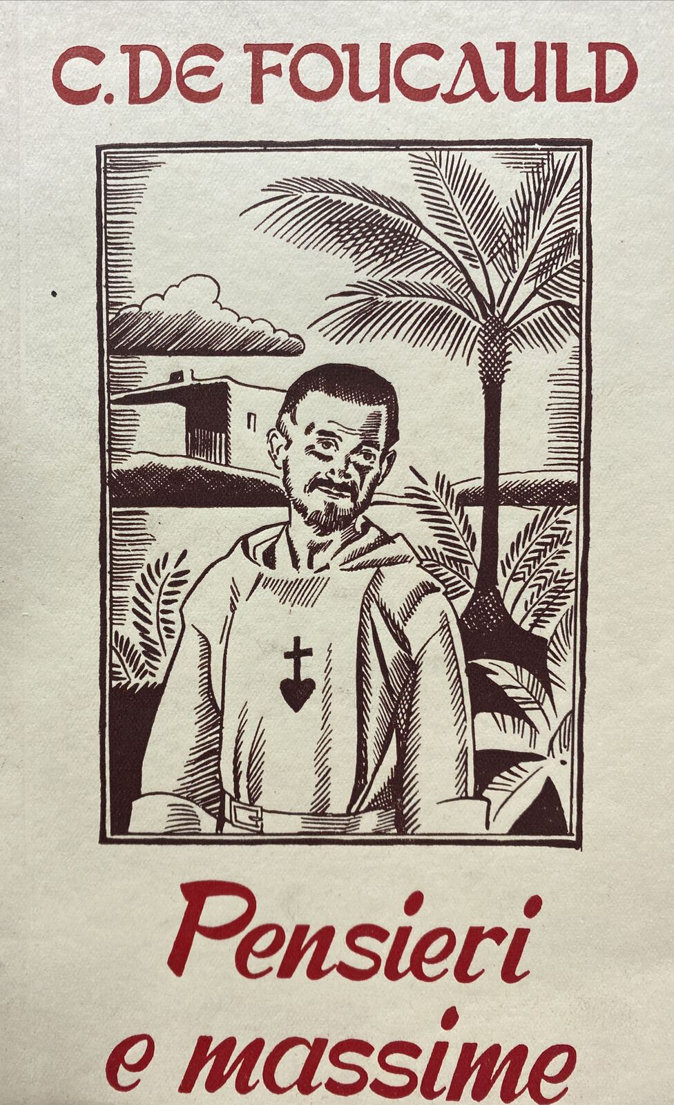 PENSIERI E MASSIME C. DE FOUCAULD BE144