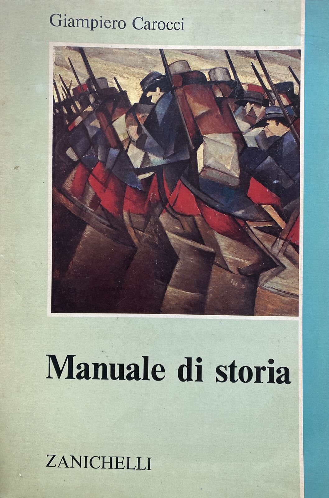 MANUALE DI STORIA G. CAROCCI ZANICHELLI BE175