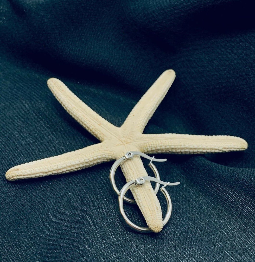 ORECCHÌNI CERCHIO col. ARGENTO SET DI 3  JEW07