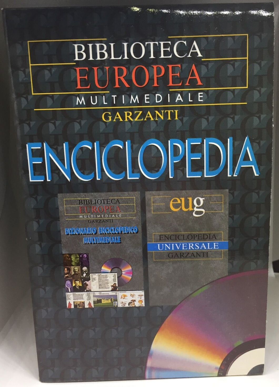 BIBLIOTECA EUROPEA MULTIMEDIALE GARZANTI +ENCICLOPEDIA UNIVERSALE AD220