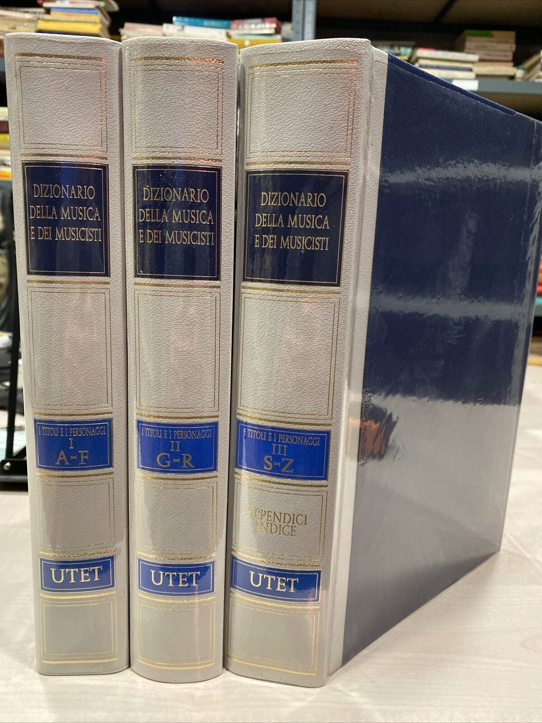 DIZIONARIO DELLA MUSICA E DEI MUSICISTI UTET 3 VOLL. AF361